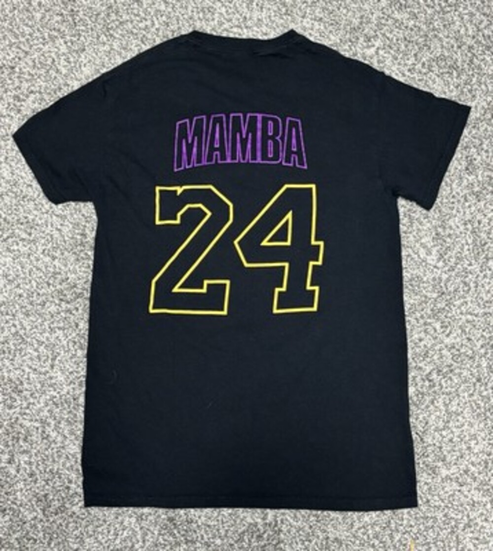 Black Mamba God Is Dope T-shirt Kobe Laker Colors Size Small